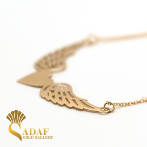 قیمت و خرید گردنبند طلا زنانه طرح فرشته قسطی