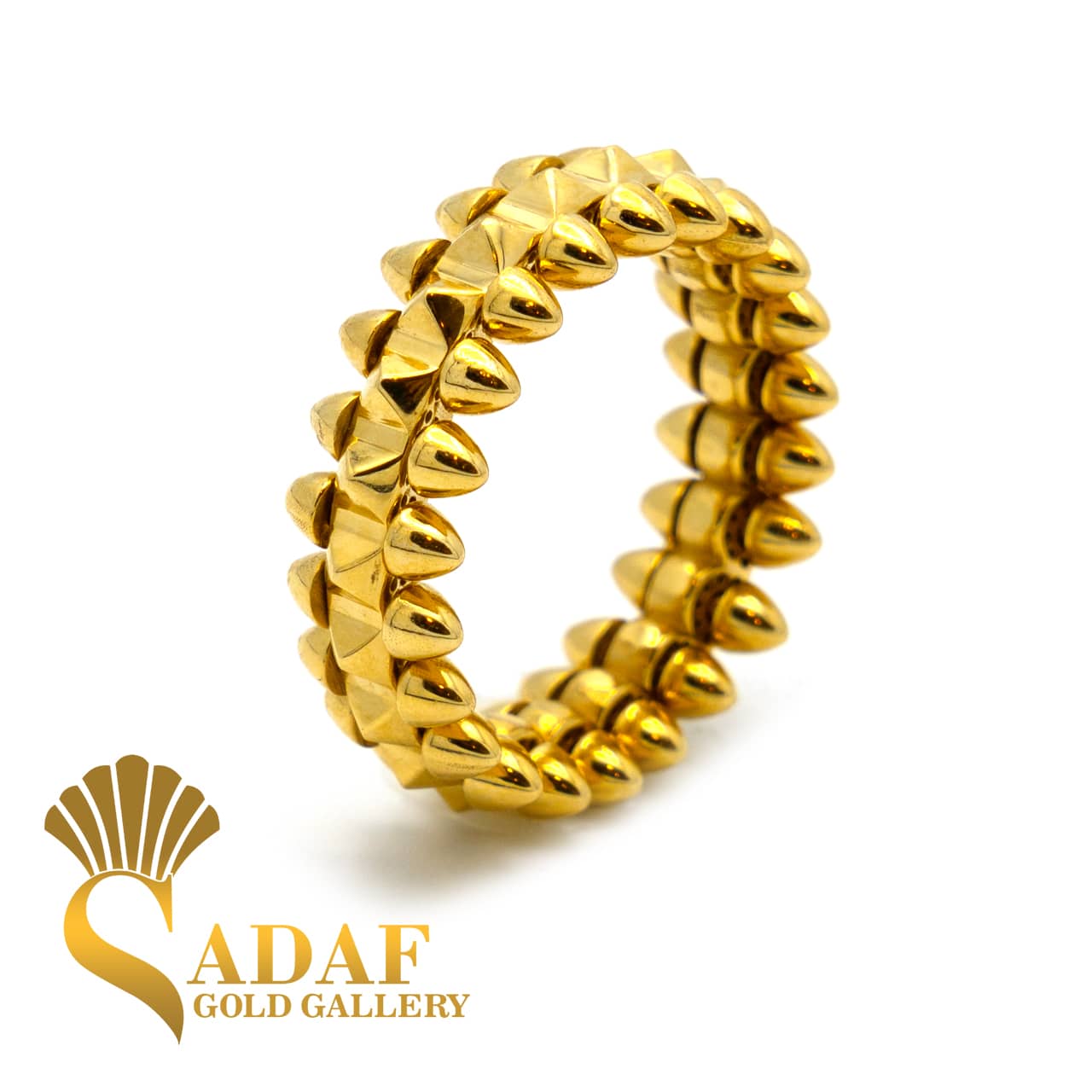 انگشتر طلا زنانه کلش کارتیه