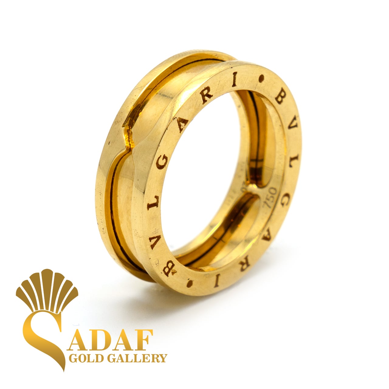 انگشتر طلای زنانه بولگاری