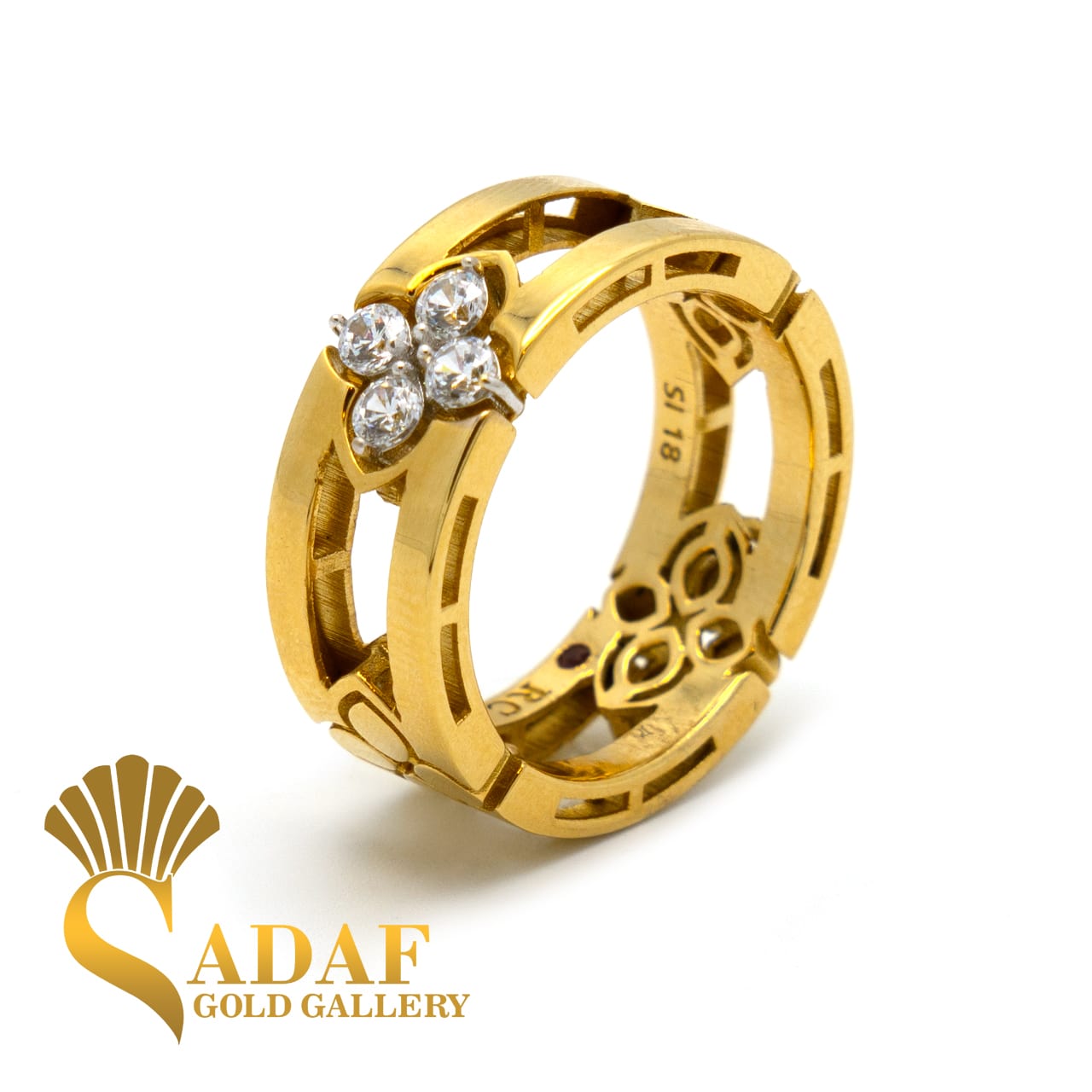 انگشتر طلای زنانه روبرتو کوین