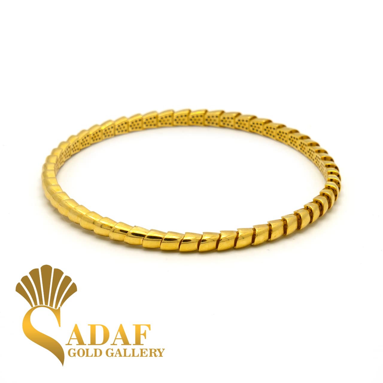 بنگل طلا زنانه بولگاری بیسیک