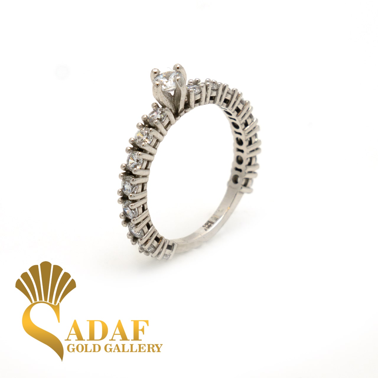 انگشتر طلا زنانه تنیسی