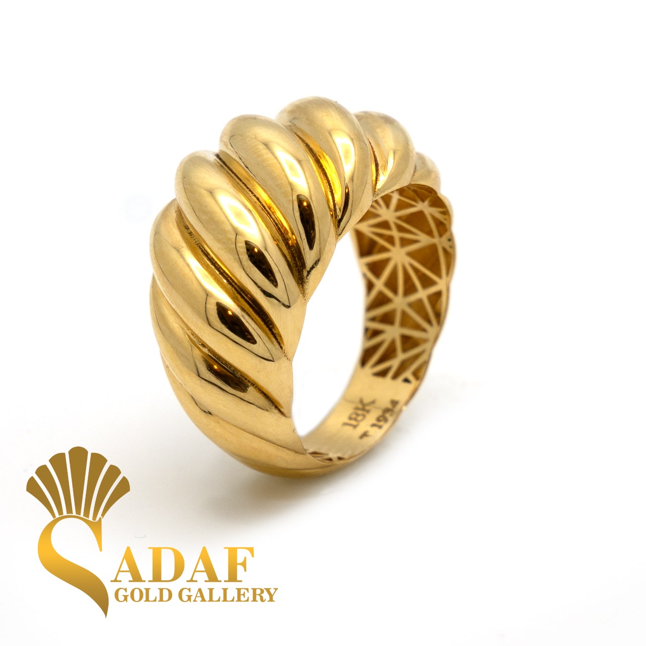 انگشتر طلا زنانه خاتون فیوژن