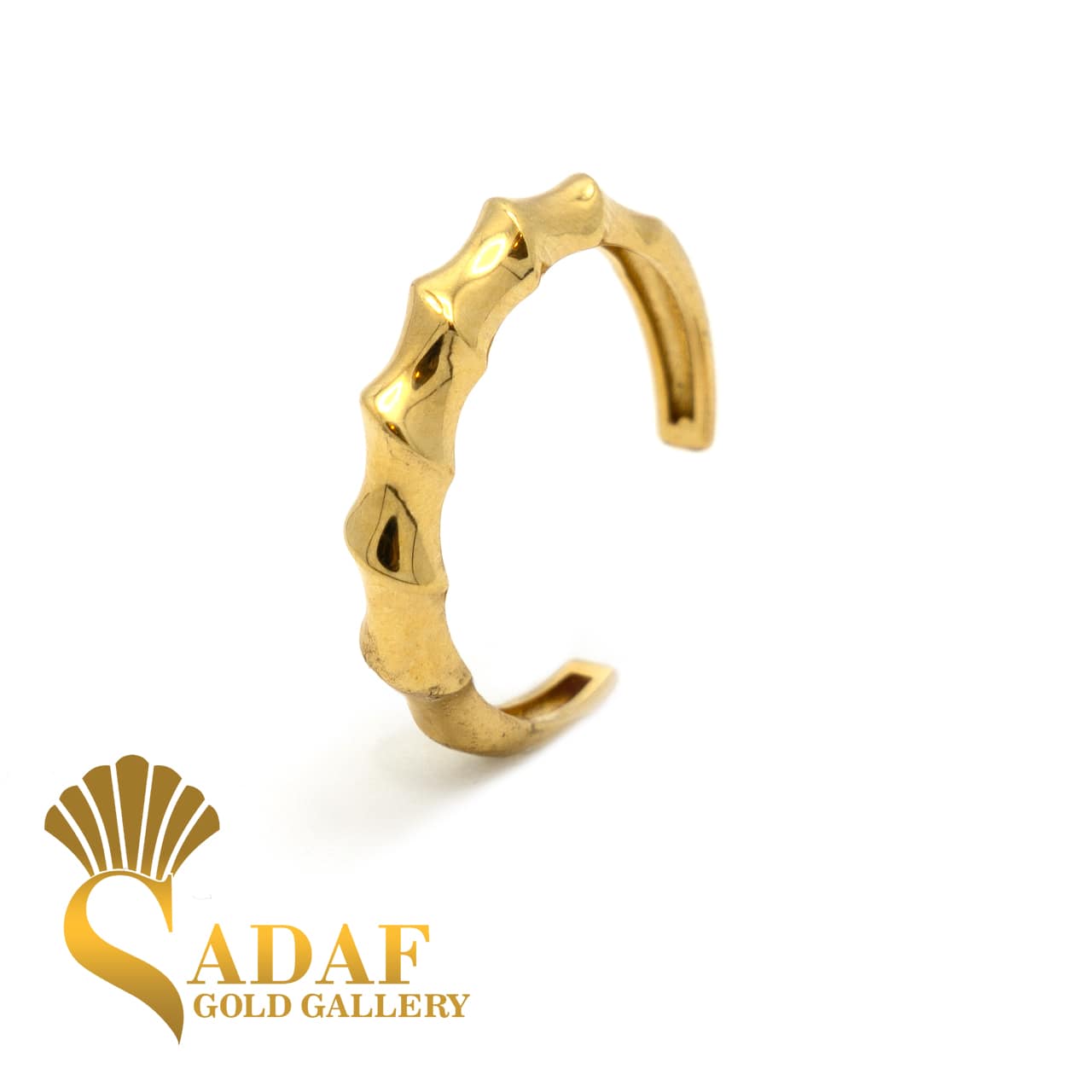 انگشتر طلا زنانه لئو هندسی