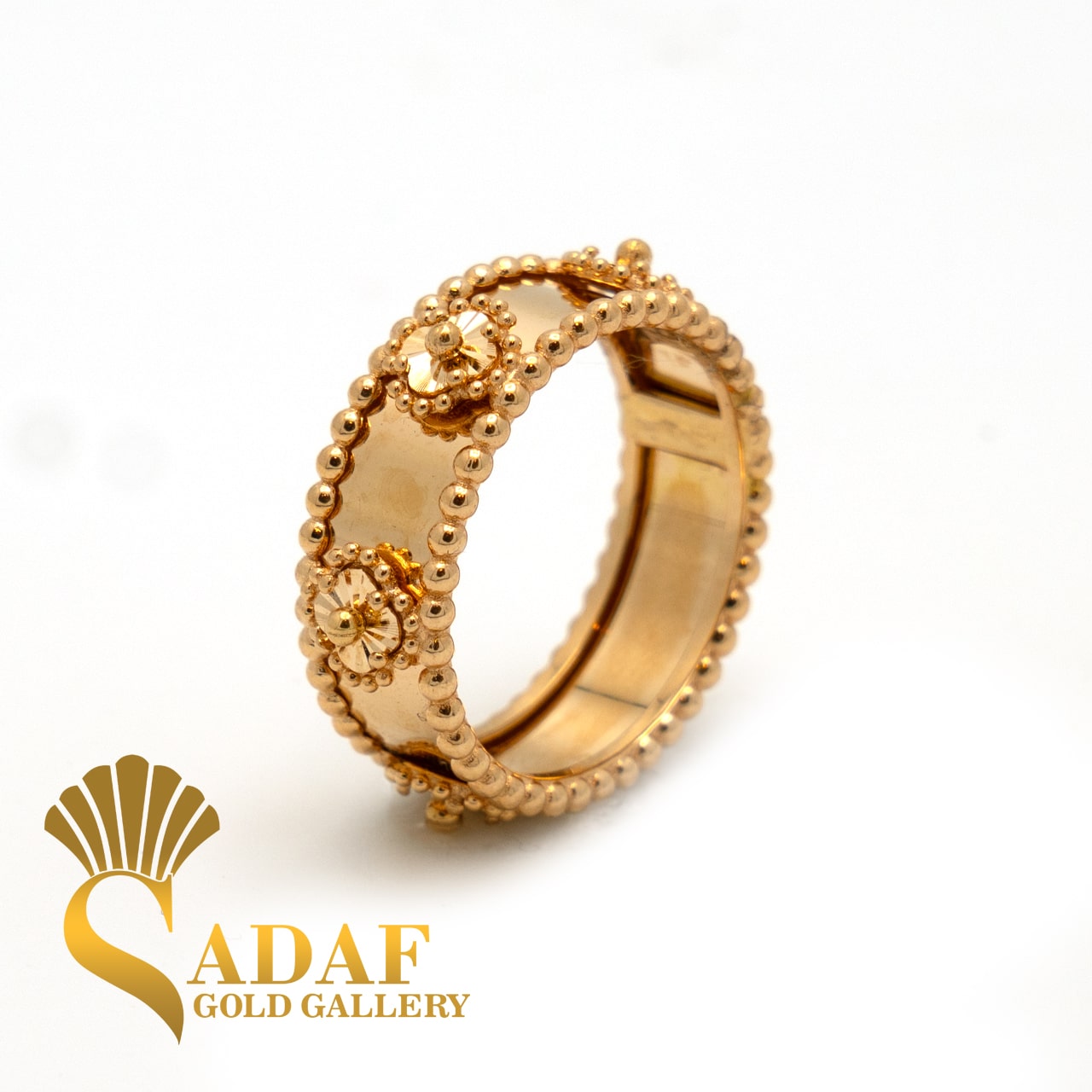 قیمت و خرید انگشتر ونکلیف طلا زنانه